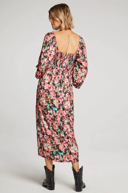 Saltwater Long Sleeve Maxi Dress - Multi