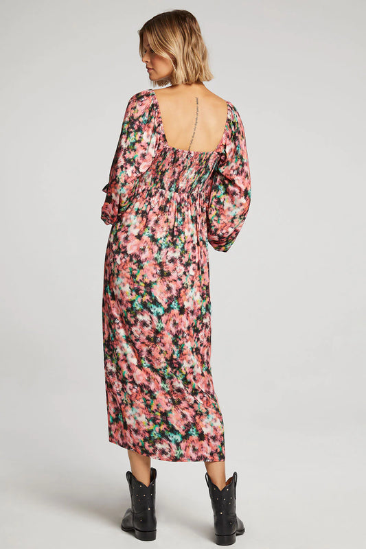 Saltwater Long Sleeve Maxi Dress - Multi
