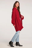Saltwater Aziel Sweater - Scarlet