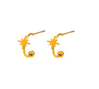 Hackney Nine Salamanca Earrings - Gold