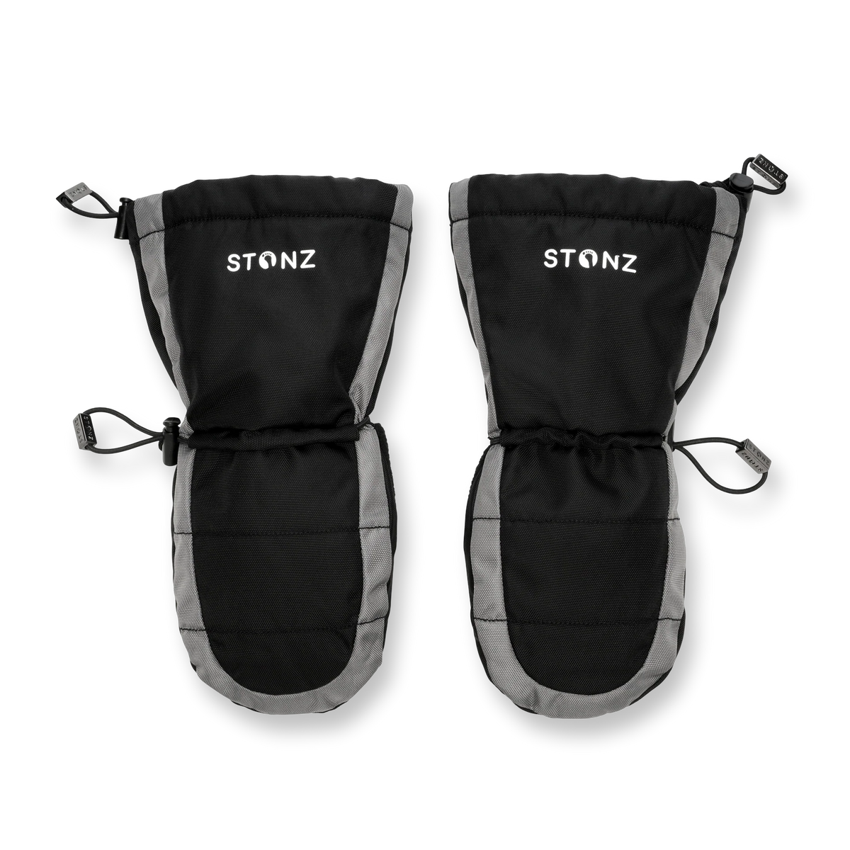 STONZ  Snow Youth Mitts - Black & Grey