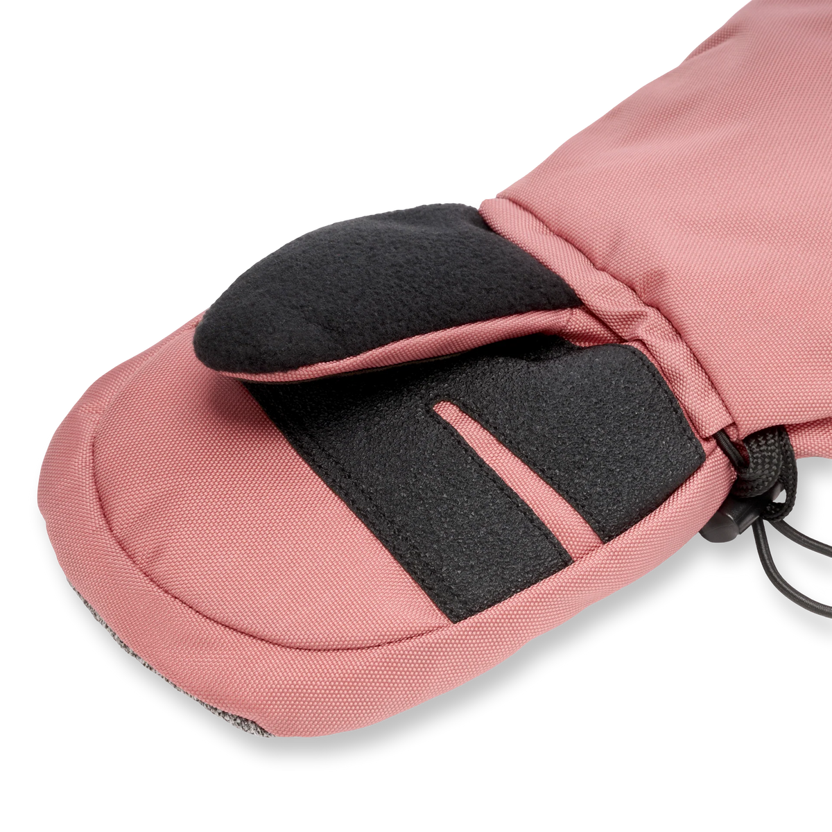 Stonz Snow Mitts - Dusty Rose & Heather grey