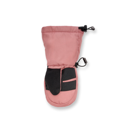 Stonz Snow Mitts - Dusty Rose & Heather grey