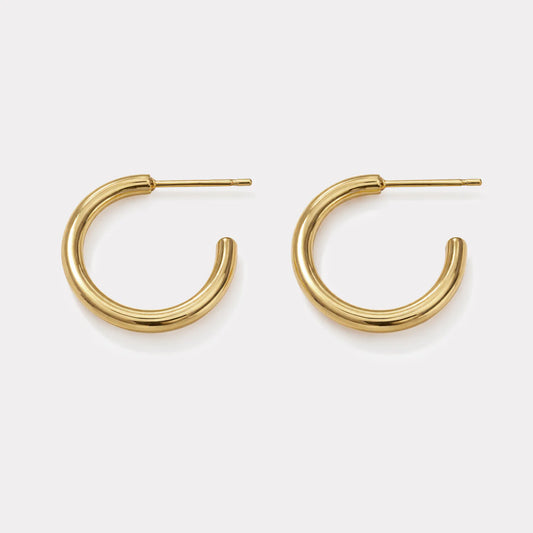 Bizou Gold Hoop With Groves