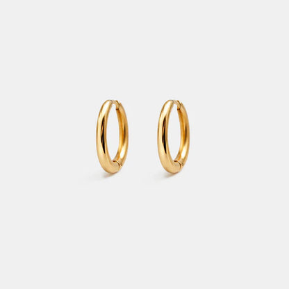 Bizou Gold Huggie Hoops
