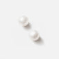 Bizou Mini Silvered Earrings with 3mm Pearl
