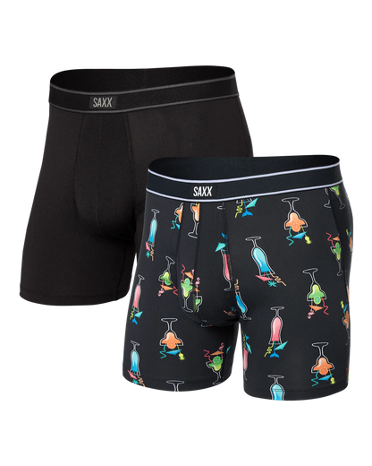 Saxx Daytripper Boxer Brief 2Pk - Swizzles & Straws