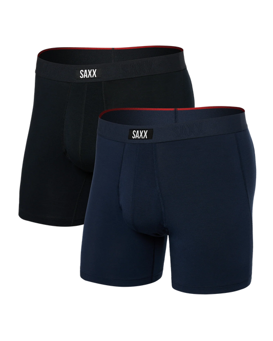 Saxx Underwear Vibe 2PK-Black/Navy