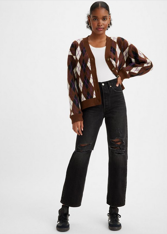 Levi's Ribcage Straight Ankle - Skewed Break