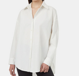 Ten Tree EcoStretch Cotton Oversized Shirt - Undyed