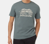 Ten Tree Road Trip T-Shirt - Light Urban Green/Oatmeal