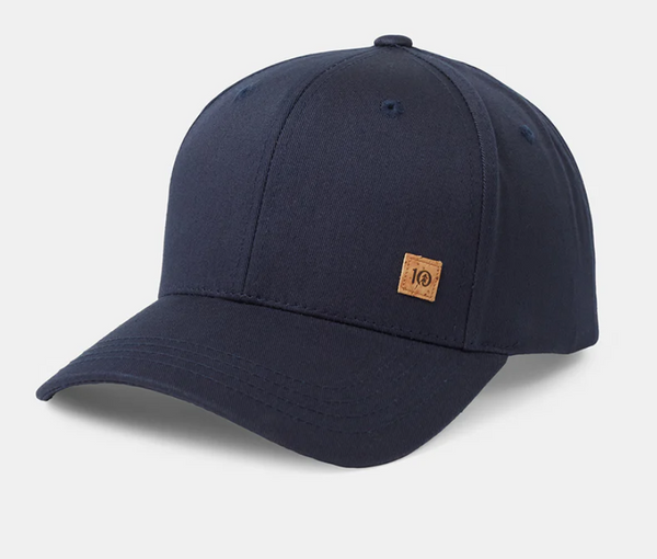 Ten Tree Cork Icon Elevation Hat - Midnight Blue