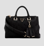 Guess Cresidia Status Satchel - Black