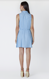 Dex Tencel Utility Dress - Light Blue Wash