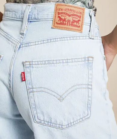 Levi's 94 Baggy Short - Mister Twister Cut Hem