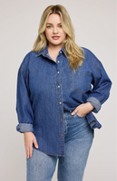 Gentle Fawn Whitney Denim Button Up - Medium Wash