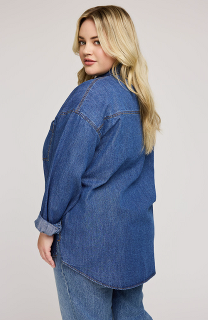Gentle Fawn Whitney Denim Button Up - Medium Wash