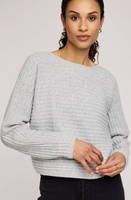 Gentle Fawn Niko Pullover Sweater - Heather Ash