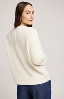 Gentle Fawn Tilda V-Neck Sweater - Cream