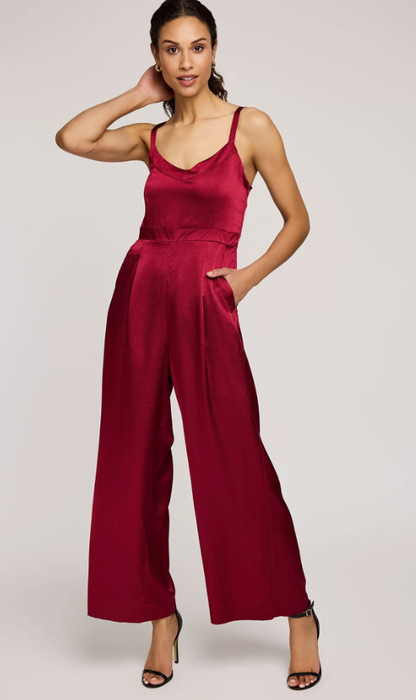 Gentle Fawn Irana Romper - Crimson