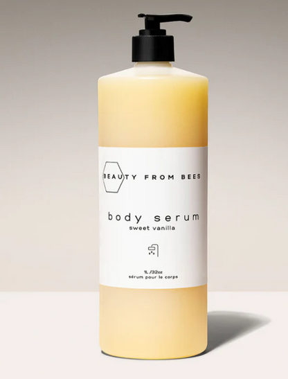 Beauty From Bees Body Serum 1L/32oz - Sweet Vanilla