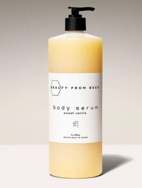 Beauty From Bees Body Serum 1L/32oz - Sweet Vanilla