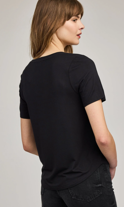 Gentle Fawn Jamie V-Neck - Black