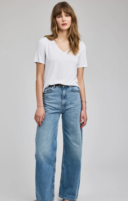 Gentle Fawn Jamie V-Neck - White
