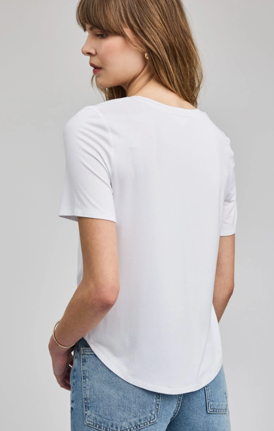 Gentle Fawn Jamie V-Neck - White