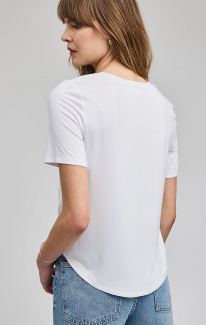 Gentle Fawn Jamie V-Neck - White