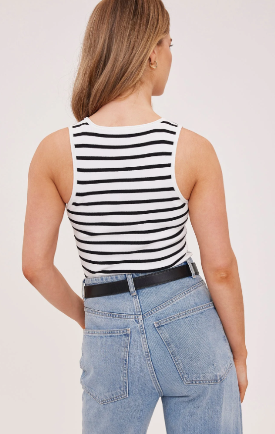 Gentle Fawn Sierra Tank - Black Stripe