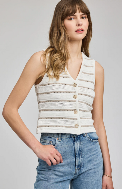 Gentle Fawn Mariana Knit Tank - Beechwood Stripe