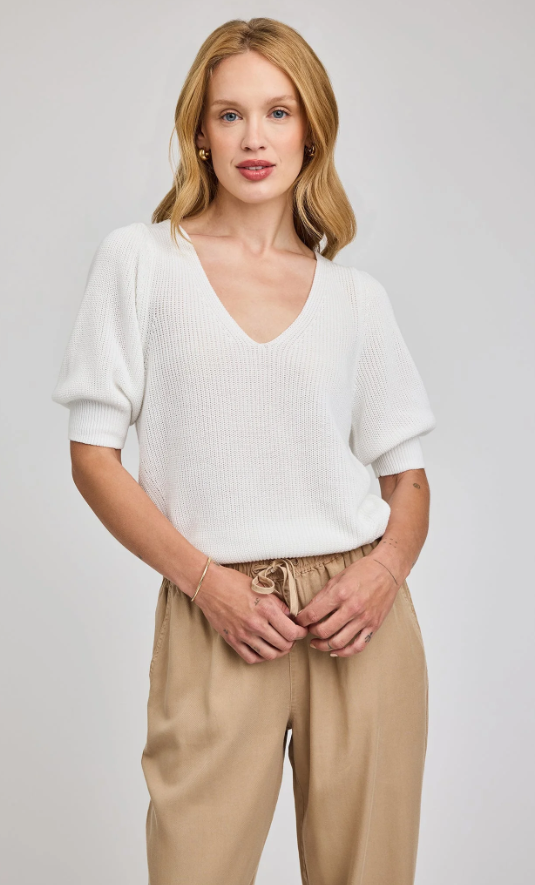 Gentle Fawn Phoebe Sweater - White