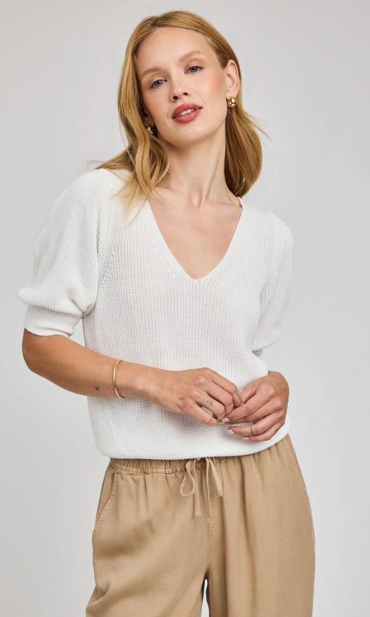 Gentle Fawn Phoebe Sweater - White