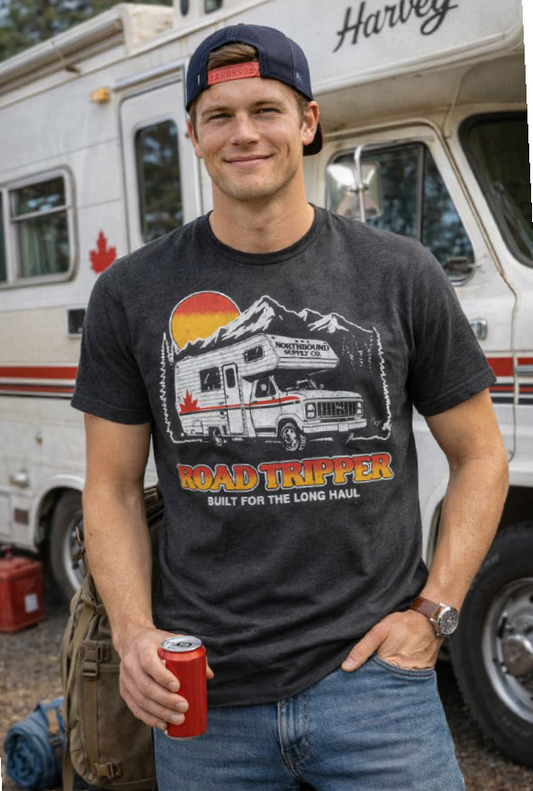 Northbound Road Tripper T-Shirt - Grey