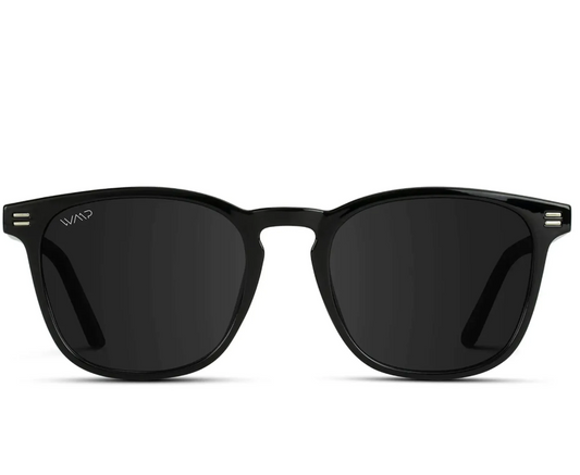 Wear Me Pro Nick Square Polarized Sunglasses - Black