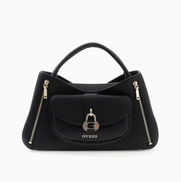 Guess Satchel Black Jessa Girlfriend Satchel - Bla