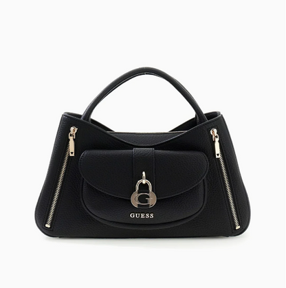 Guess Satchel Black Jessa Girlfriend Satchel - Bla