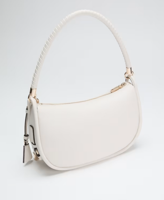 Guess Dayna Hobo Shoulder Bag - Off White