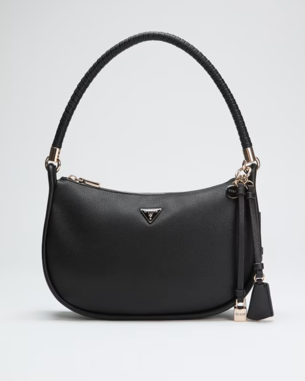 Guess Dayna Hobo Shoulder Bag - Black