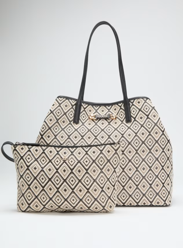Guess Sophia Large 2-1 Tote - Black