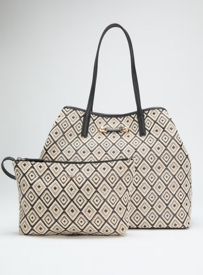 Guess Sophia Large 2-1 Tote - Black