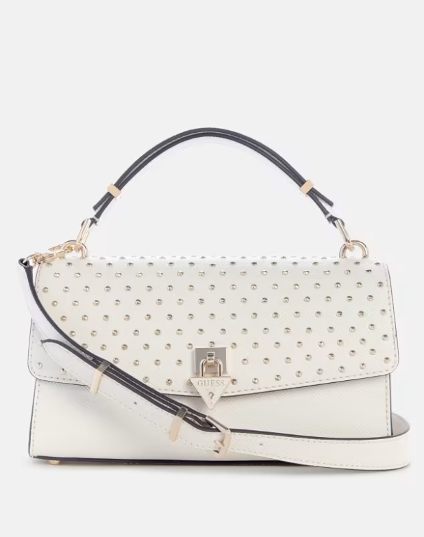 Guess Patsie Top Handel Flap - Off White
