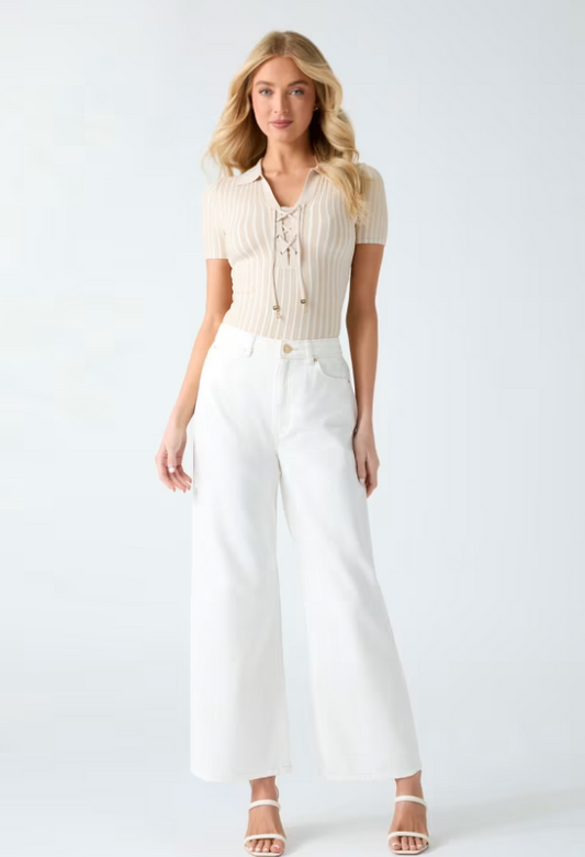 Guess Wide Leg Jeans - Natural Wave