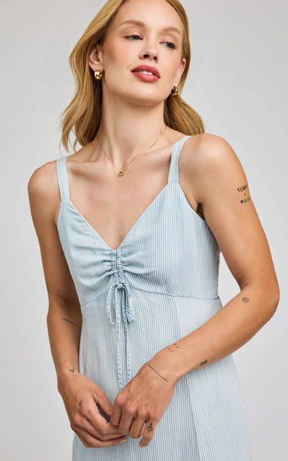Gentle Fawn Dress Blue Stripe Renata - Blue Stripe