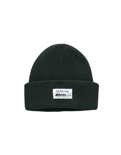 Ten Tree Heritage Planter Alden Beanie - Dark Forest & Meteorite Black