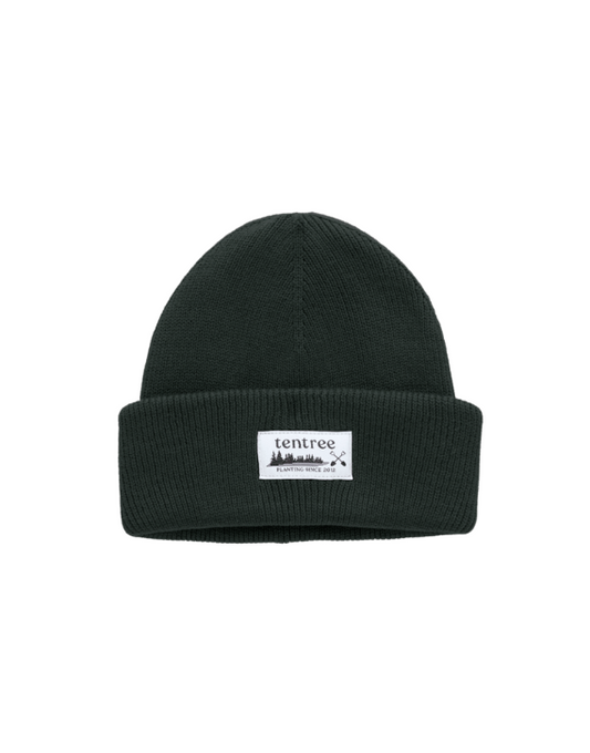 Ten Tree Heritage Planter Alden Beanie - Dark Forest & Meteorite Black