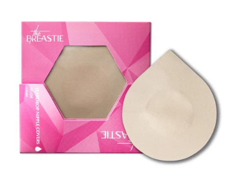 The Breastie Nipple Cover Teardrop - Nude