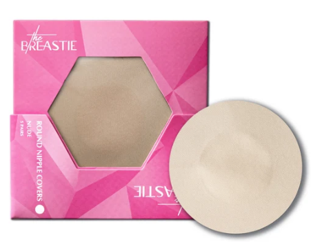 The Breastie Nipple Cover Round - Nude