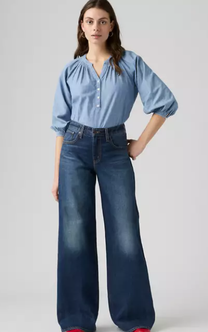 Levi's Jeans Middy Wide Leg - Midnight Charm